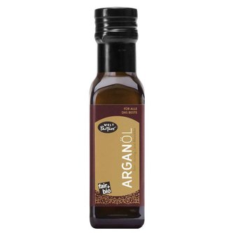 WeltPartner Bio arganový olej z Maroka, lisovaný za studena, 100 ml