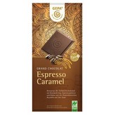 Gepa Bio mléčná čokoláda Espresso karamel, 100 g