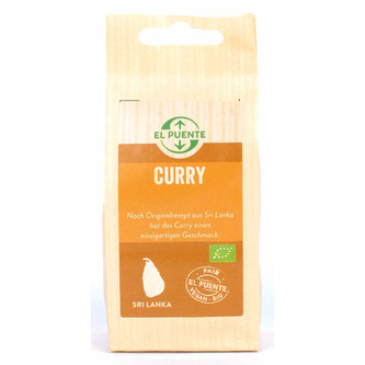 El Puente Bio koření kari jemné ze Šrí Lanky, 60 g