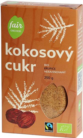 Fairobchod Bio kokosový cukr z Indonésie, 250 g