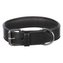Obojok ACTIVE kožený - čierny - XL: 65-75cm/40mm