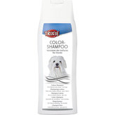 Color šampón-biely 250ml TRIXIE - pre svetlé a bielosrsté psy