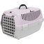 Transportný box CAPRI I, XS: 32x31x48cm max.do 6kg - svetlo šedá/svetlá lila