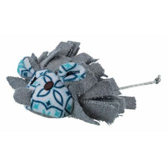 Střapatá myš, plyš/látka 8 cm - DOPRODEJ