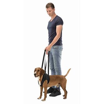 Podporná pomôcka na chôdzu L-XL 75-85 cm čierna