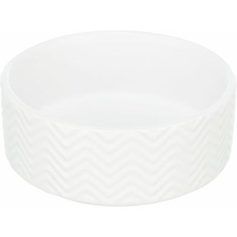 Keramická miska 0,4 l/ø 13 cm, vrúbkovaná, biela