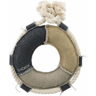 BE NORDIC záchranný kruh, tkanina/lano,  ø 30 cm