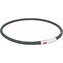Flash USB svietiaci obojok XS-XL 70 cm / 10 mm, čierny (RP 0,30 €)
