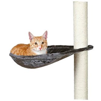 Náhradné odpočívadlo - lehátko k škrabadlu okrúhle 40 cm, max. do 4,5 kg, šedé