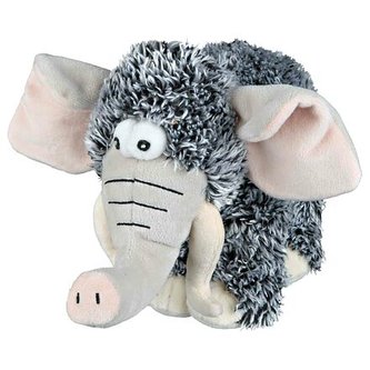 Plyšový mamut se zvukem, robustní 22 cm - DOPRODEJ