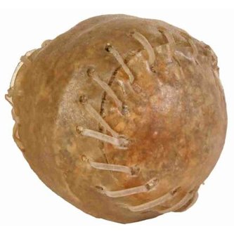 Koule z buvolí kůže - plněná velká 170g/8cm - 1ks