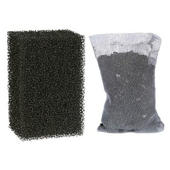 Sada - 2ks filtrační pěna + 1ks aktivní uhlí k M380 -TRIXIE - DOPRODEJ