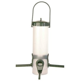Záhradné závesné automatické krmítko 4 otvory 450ml/23cm