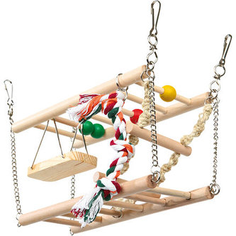 Houpačka do klece - dvě patra + hračky 27x16x10cm TRIXIE - DOPRODEJ