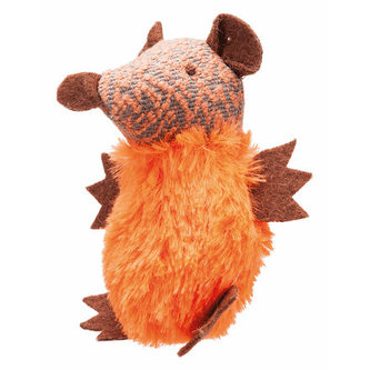 Myška chlupatá, polyester/plast, 10cm - DOPRODEJ