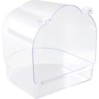 Koupelna - půlkruhová, celoprůsvitná 13x15x14cm TRIXIE