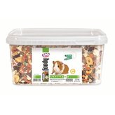 LOLO BASIC kompletné krmivo pre morčatá 3 L, 2 kg kýblik