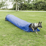 Agility pytlový tunel  60cm/5m - modrý - DOPRODEJ