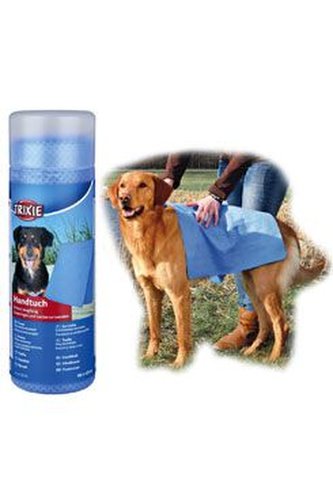 Uterák s vysokou absorbciou v plastovom obale 66 x 43 cm sivá