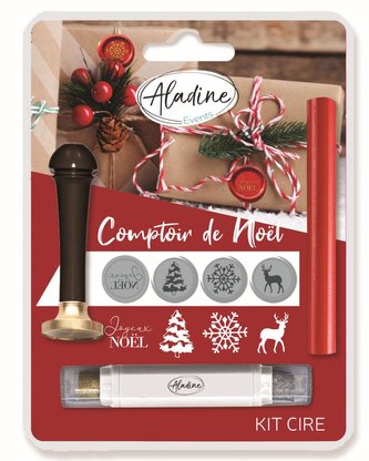 Vánoční pečetní sada Aladine - červená