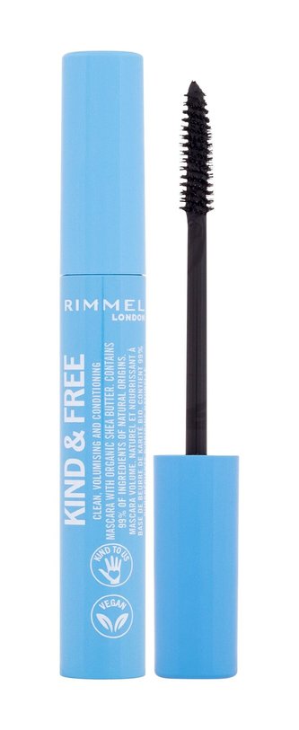 Rimmel Objemová a prodlužující řasenka Kind & Free (Volume Mascara) 7 ml Odstín Černá woman