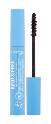 Rimmel Objemová a prodlužující řasenka Kind & Free (Volume Mascara) 7 ml Odstín Černo-hnědá woman