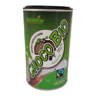 Schweitzer Bio horká čokoláda s lískooříškovým aroma, 250 g