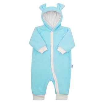 Dětský podzimní overal New Baby MiMi modrý - velikost 80 (9-12m)