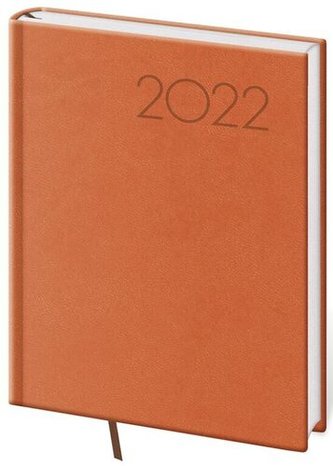 Diář 2022 denní B6 Print - oranžová