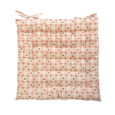 Podsedák na židli červený 45x45 cm