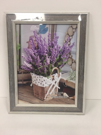 Fotorámeček dřevo 15x20 cm