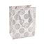 Taška dárková mandala bílá 26x12x32 cm