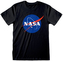 Pánské tričko NASA: Insignia Logo (S) černá bavlna