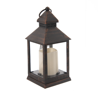 Lucerna UH LED černá 23 cm