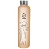 Láhev 750 ml Mák sklo / nerez