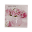Ubrousek Roses in a Cup TETE 20 ks 33x33 cm