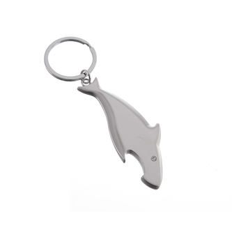 Klíčenka kov ryba otvírák lahví 10 cm