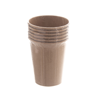 Kelímek papír přírodní 6 ks 220 ml