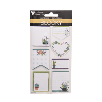 Bloček samolepící 8 ks 10x20 cm