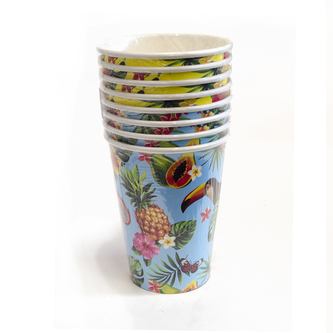 Kelímek papír párty tukan 8 ks 350 ml