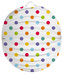 Lampion papír puntík pr. 22 cm