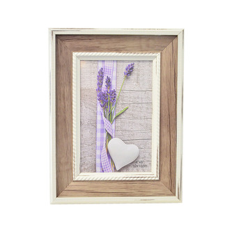 Fotorámeček dřevo 10x15 cm