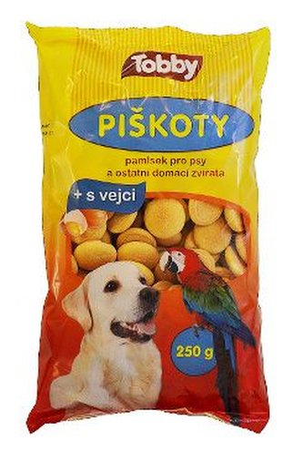 TOBBY PIŠKOTY pre zvieratá 250 g