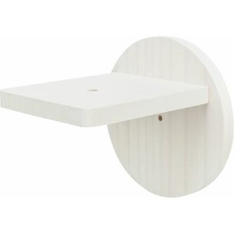 Lezecký prvok 1 - 2 stĺpiky, ø 15 × 16 cm, biela