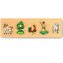 Dřevěné vkládací puzzle zvířata domácí