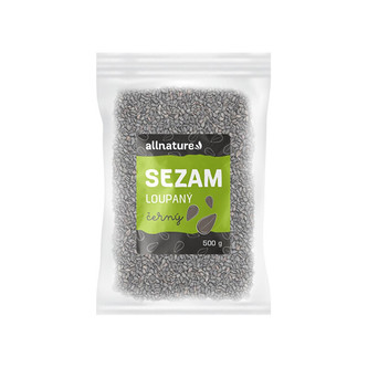 Allnature Sezam černý 500 g