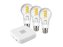 Smart sada LED žárovek a smart bridge IMMAX NEO 07117F-2 WiFi Tuya