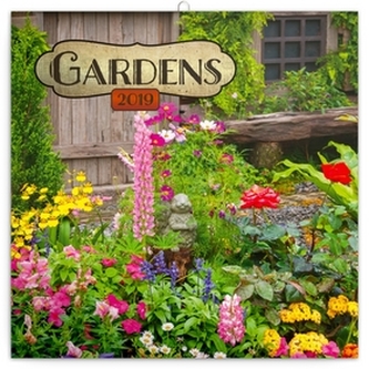 Poznámkový kalendář Zahrady 2019, 30 x 3