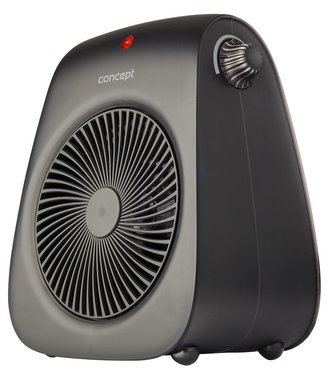 VT7041 Teplovzdušný ventilátor, černý