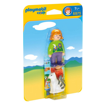 Holčička s kočičkou Playmobil, 1.2.3, 2 ks